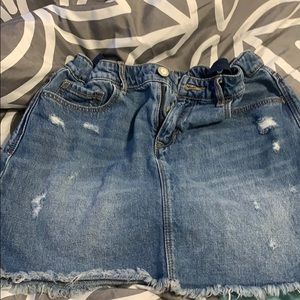 Gab kids denim mini skirt